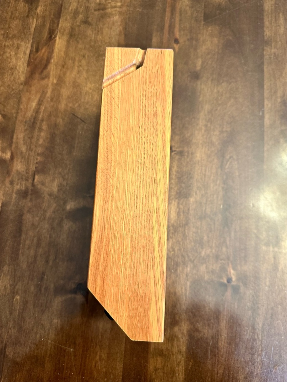Cutco Knife Block Space Saver 5 Slots Wood Honey Oak Stand **No Stand**‎ - Picture 3 of 7